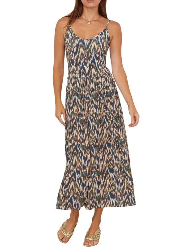 Idalia Fitted Midi Dress