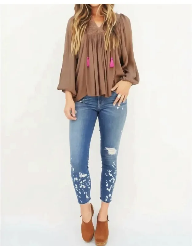 Dahlia V-neck Tunic