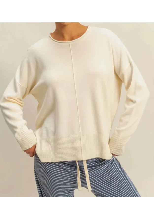 Rolled Neck Long Sleeve Sweater