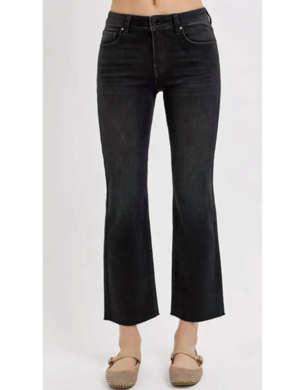 Tennessee Mid Rise Straight Jeans