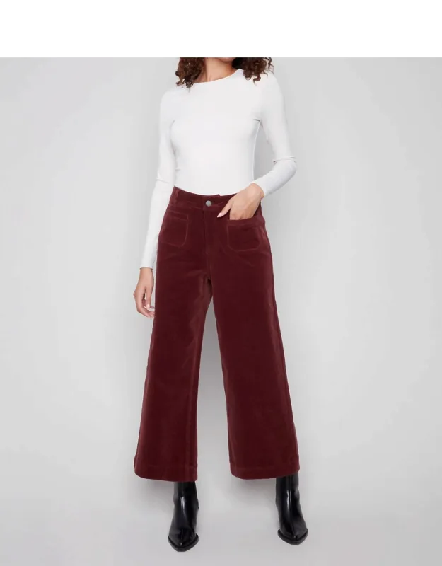 Cord Pants