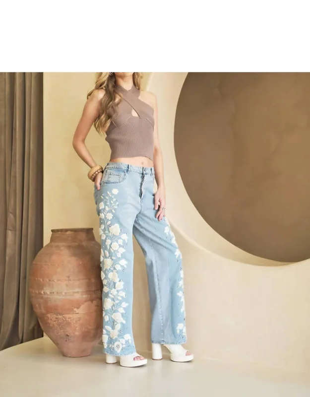 Embellished Jeans