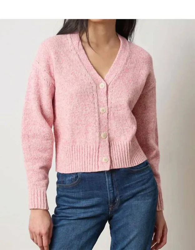 Marled V Cardigan