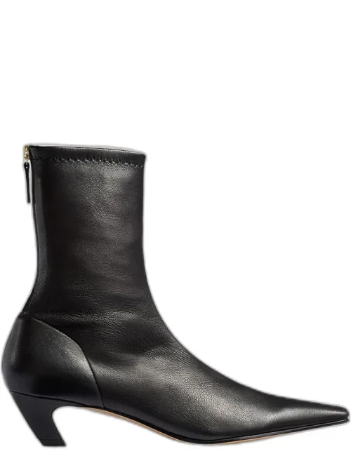 Leather Ankle Boots