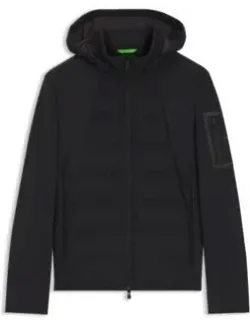 Boss Down-filled Jacket With Water-repellent Finish - Cozy And Dry