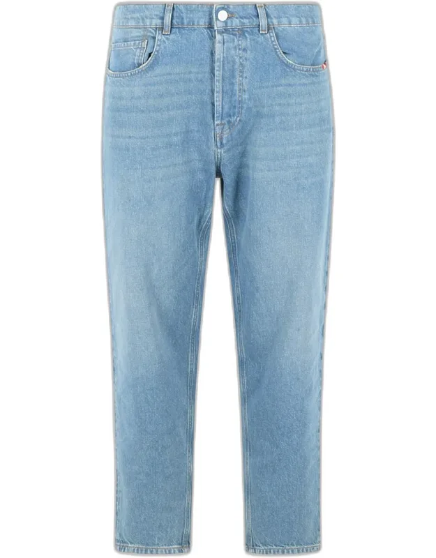 Light Blue Cotton Jeans