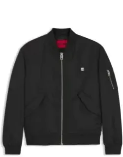 Stacked-logo Bomber Jacket With Water-repellent Finish