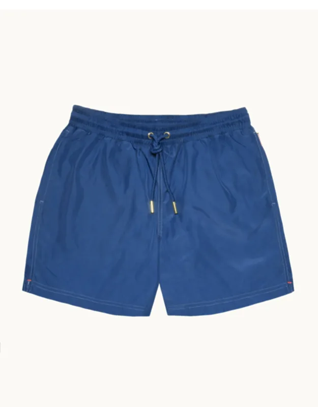 Mid Length Relaxed Fit Swim Shorts
