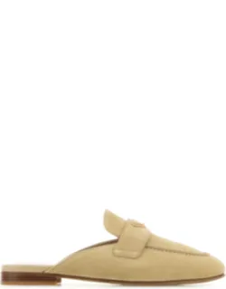 Sand Suede Slippers