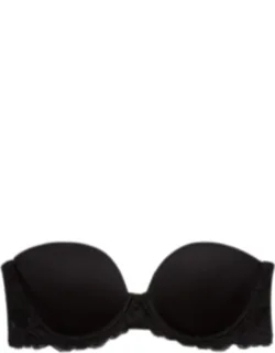 Feathers Strapless Plunge Bra