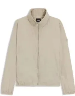 Water-repellent Jacket With Double B Monogram Patch