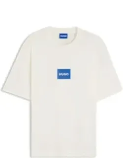 Hugo Logo-print T-shirt In Cotton Jersey - T-shirts, Regular Fit, Soft Cotton