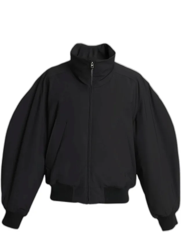 Aero Boxy-fit Padded Bomber Jacket