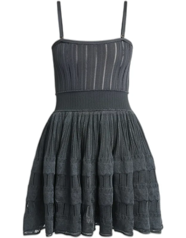 A-line Crinoline Mini Dress