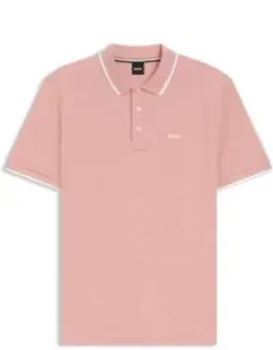 Cotton-piqué Polo Shirt With Contrast Tipping