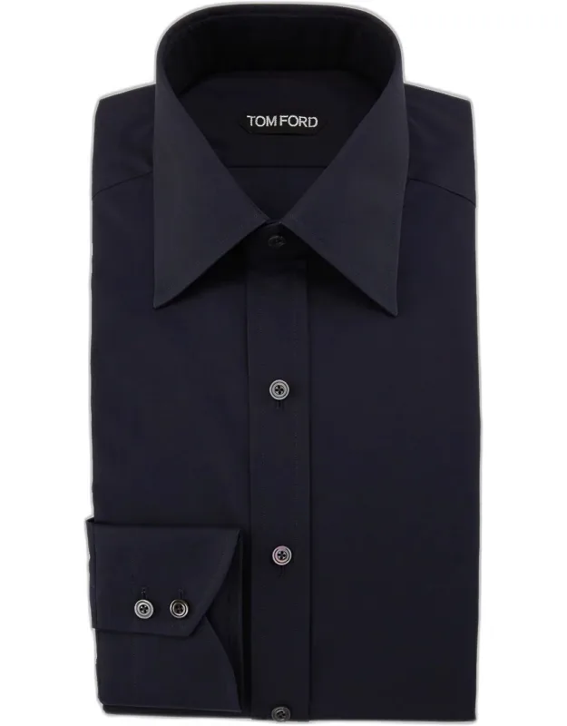 Solid Dress Shirt