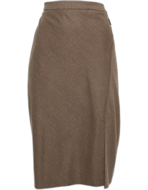 Wool Pencil Skirt