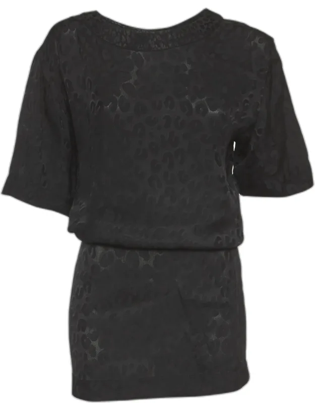 Jacquard Mini Dress