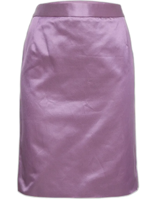 Gabardine Pencil Skirt