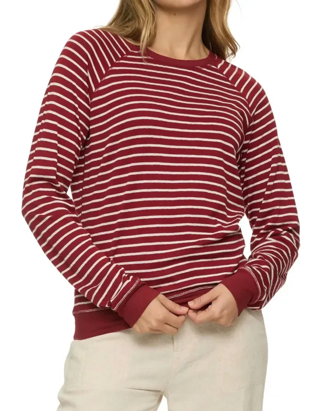 Frannie Reversible Long Sleeve Top