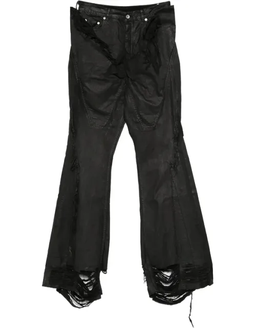 Frayed Denim Jeans