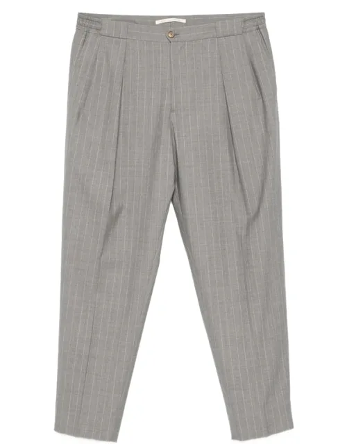 Portobello Pinstripe Pleated Trousers