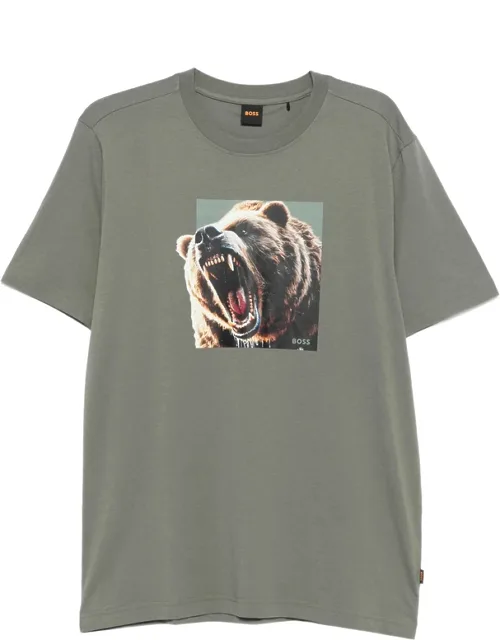 Dobermann Bear-graphic T-shirt