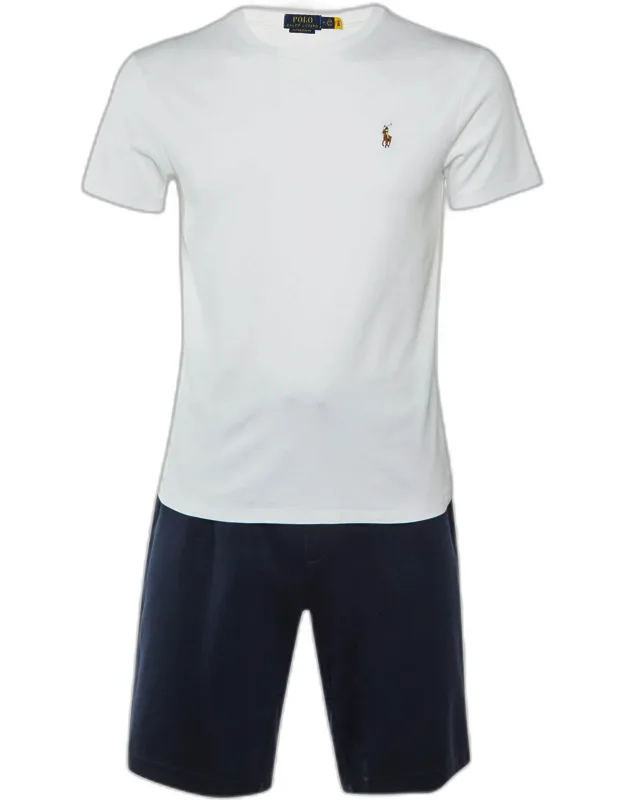 Cotton T-shirt And Shorts Set