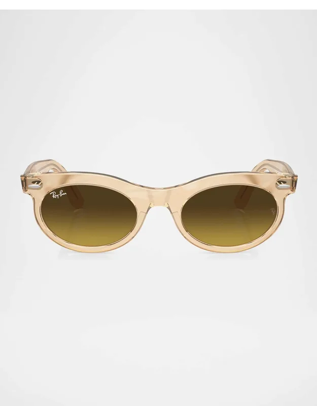 Oval Gradient Sunglasses, 53mm