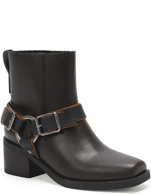 Moto Leather Ankle Boots
