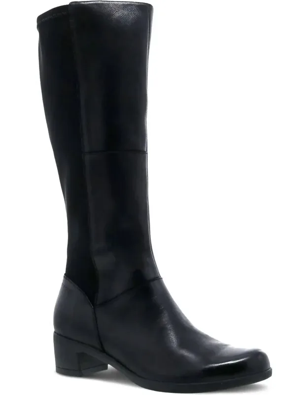 Celestine Leather High Boots