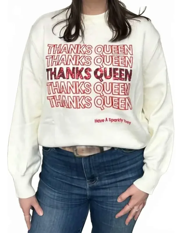 Thanks Sweater
