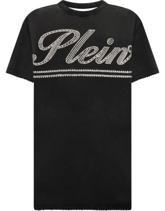 Open Back T-shirt Dress