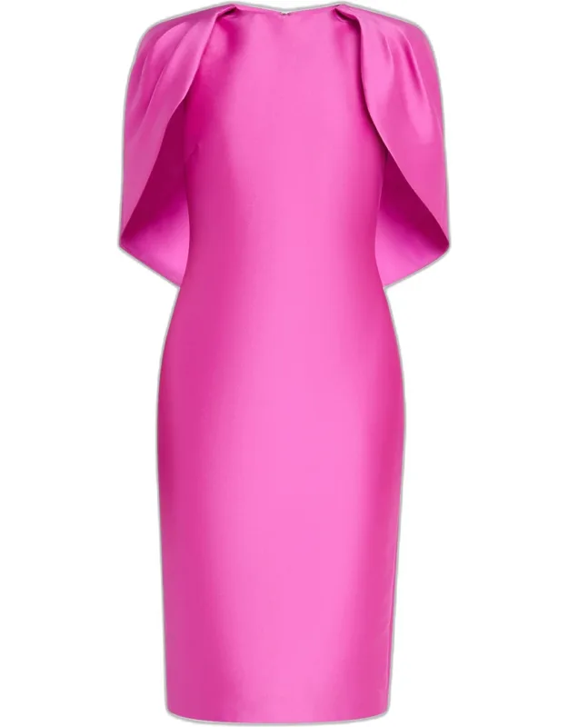 Cape Sheath Dress