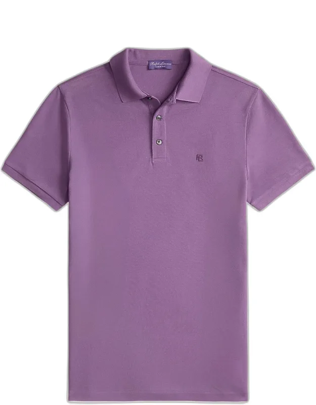 Double-mercerized Pique Monogram Polo Shirt