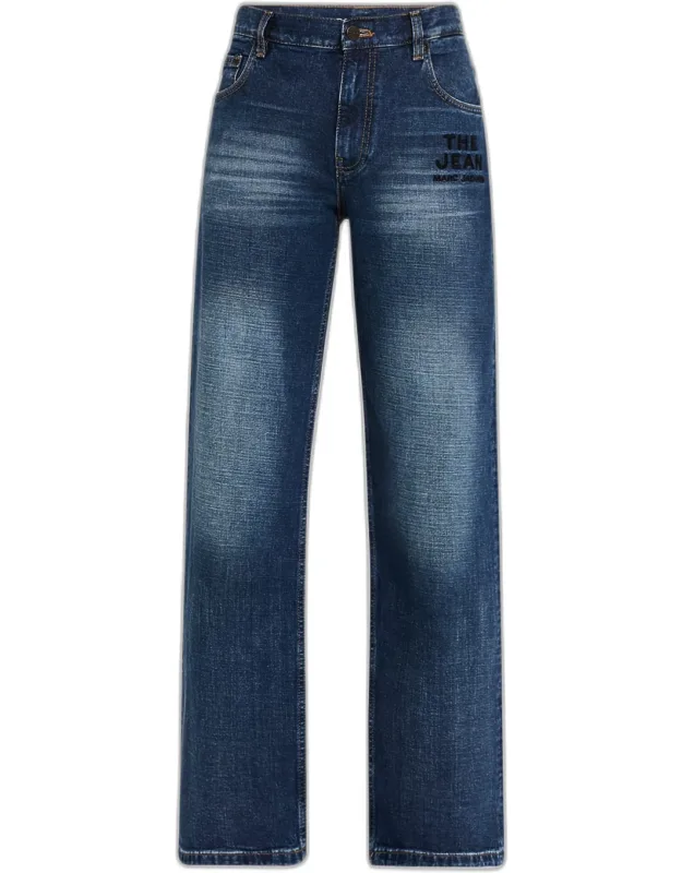 Straight-leg Pants