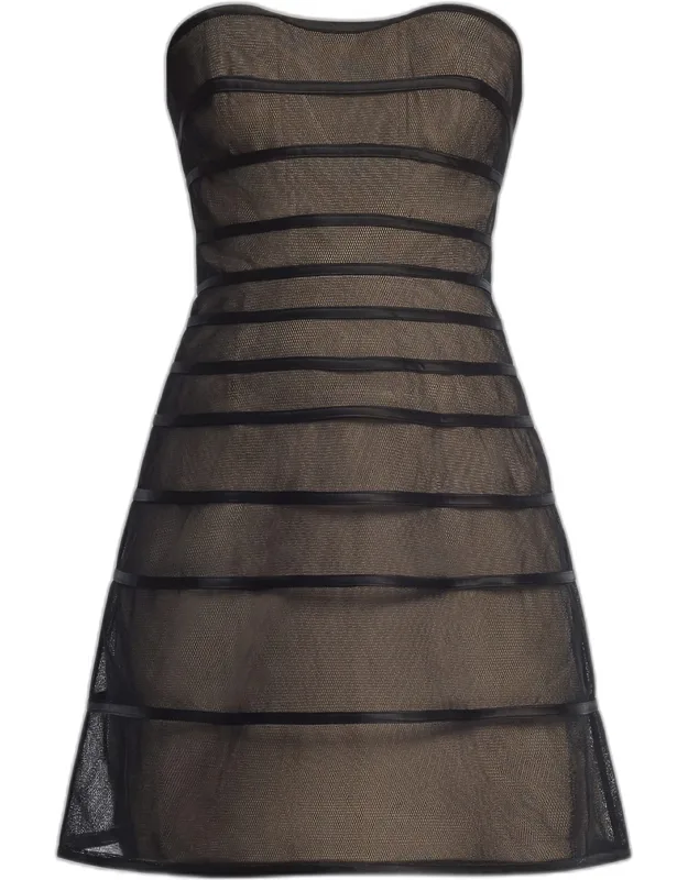 Fit-and-flare Mini Dress
