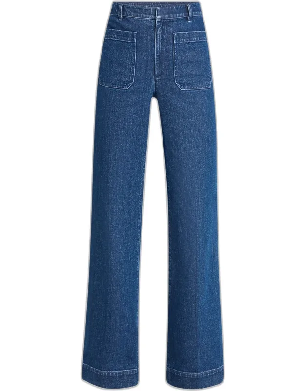 Patch Pocket Jeans