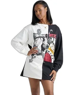 Flight Graphic Dress