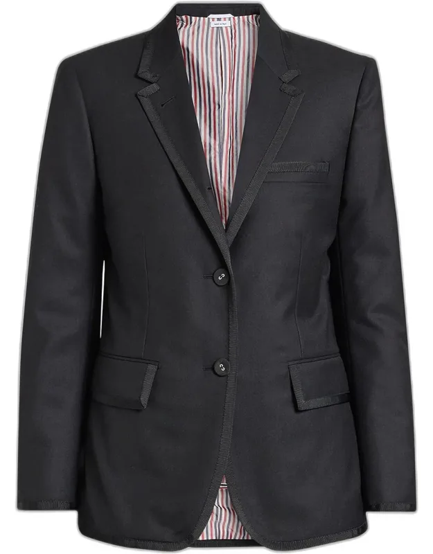 Classic Single-breasted Blazer