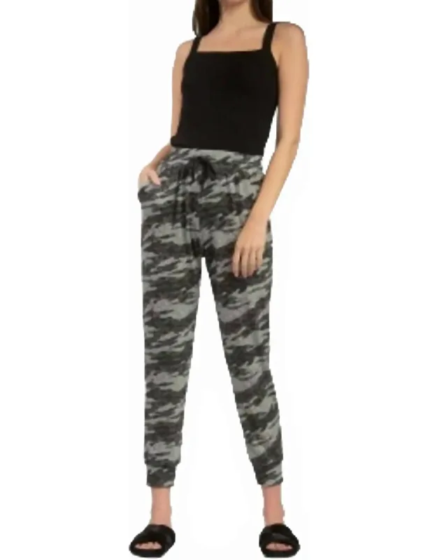 Tie On Waist Joggers