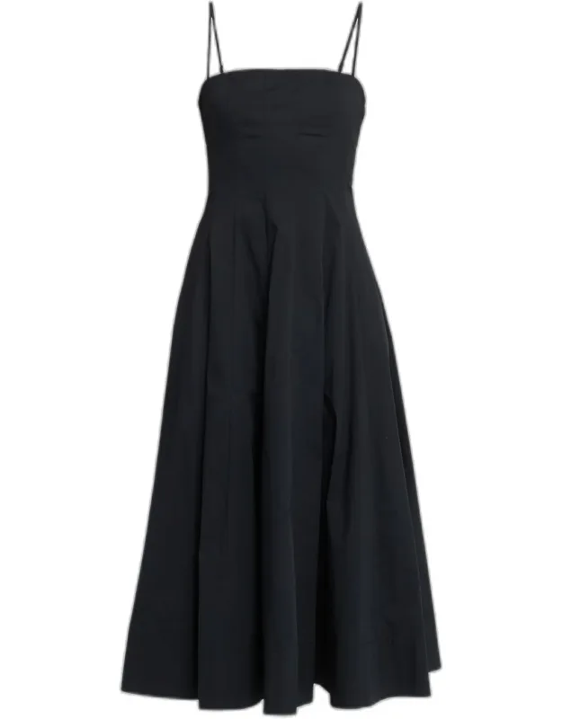 Wylie Paneled Poplin Midi Dress