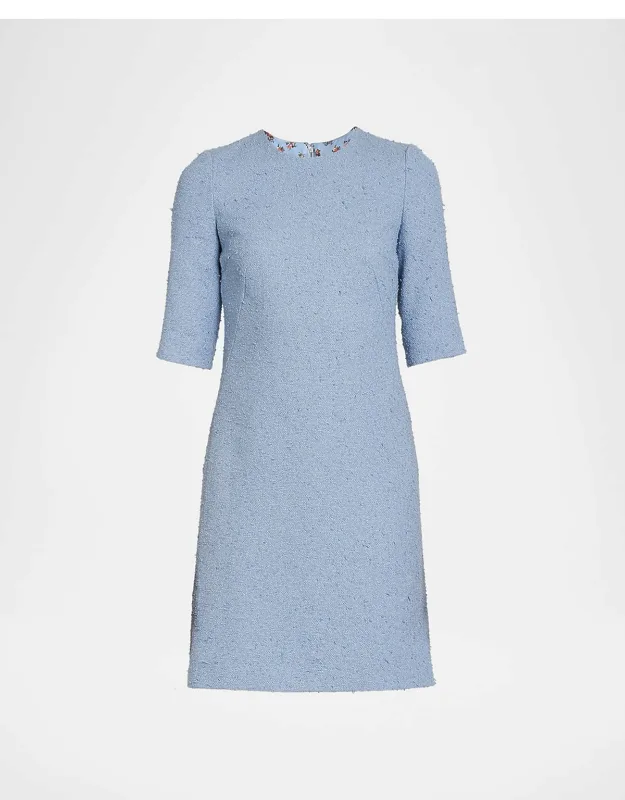 Bouclé Sheath Dress