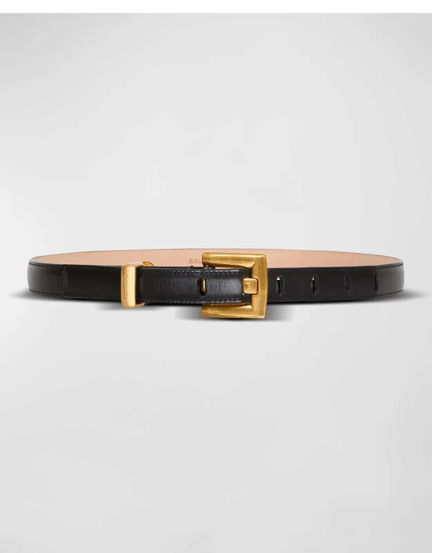 Calfskin Leather Belt