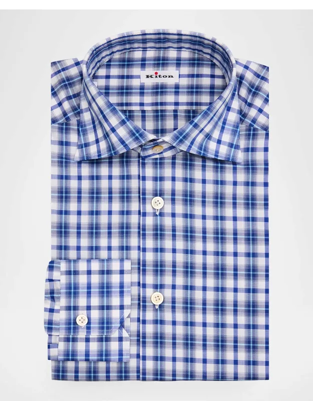 Plaid Cotton Western Shirt