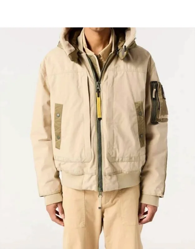 Omahab Bomber Hooded Jacket