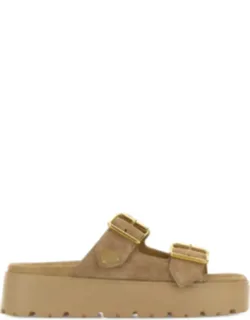 Suede Slippers