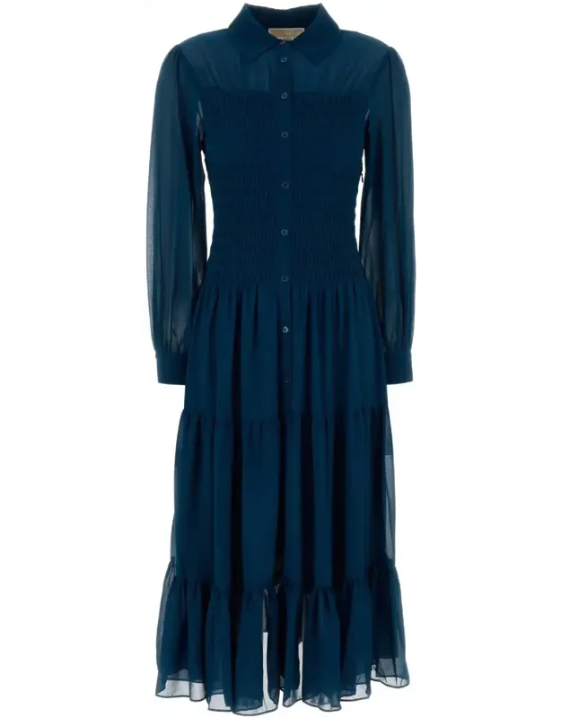 Georgette Shirt Dress