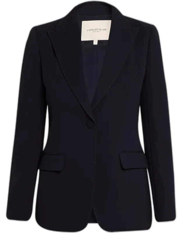 Finesse Crepe Blazer