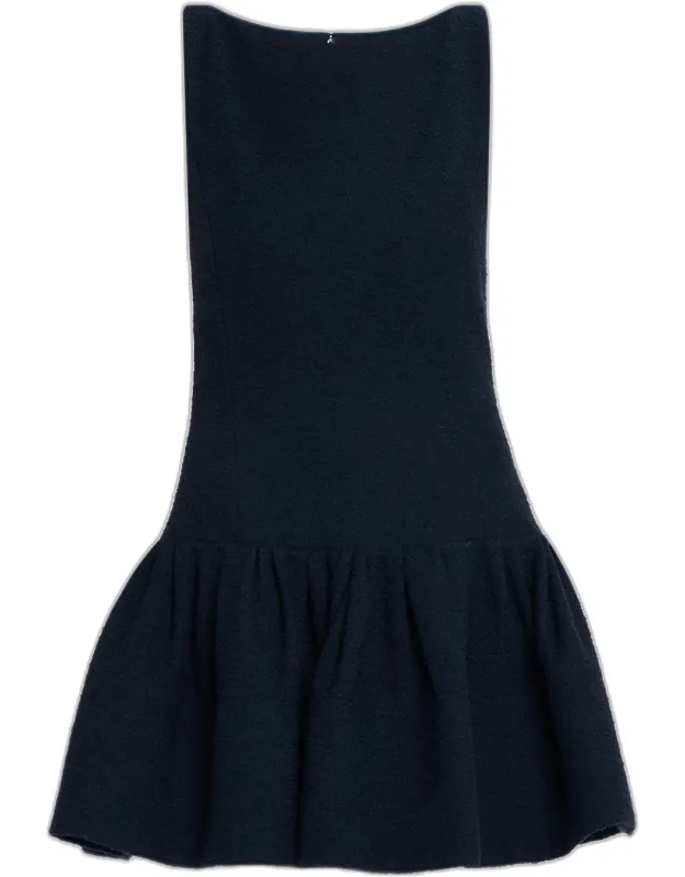 Tweed Mini Bubble Dress